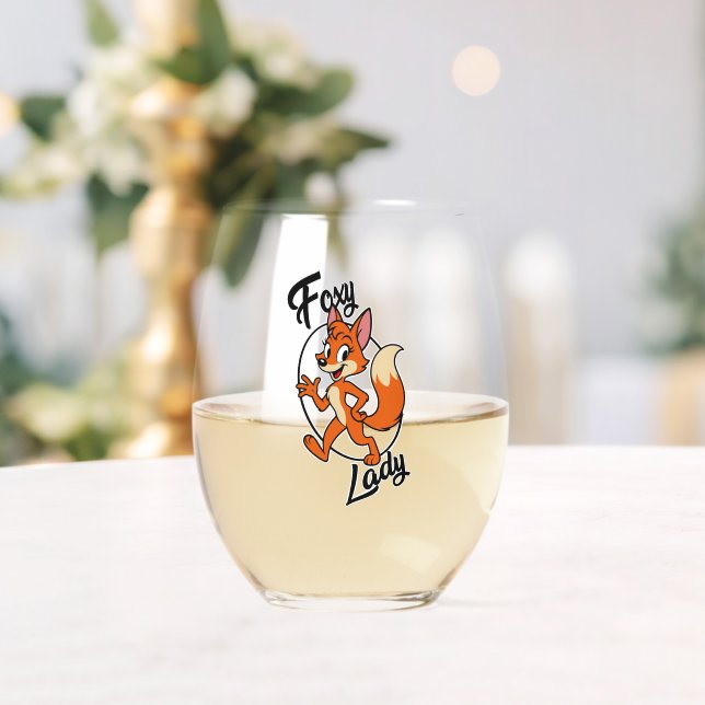 Foxy Lady Glass (Insitu (Wedding))