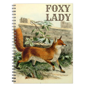 FOXY LADY NOTEBOOK