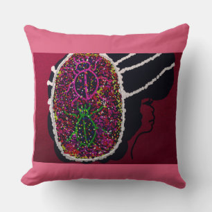Foxy Ladybug Bride Cushion
