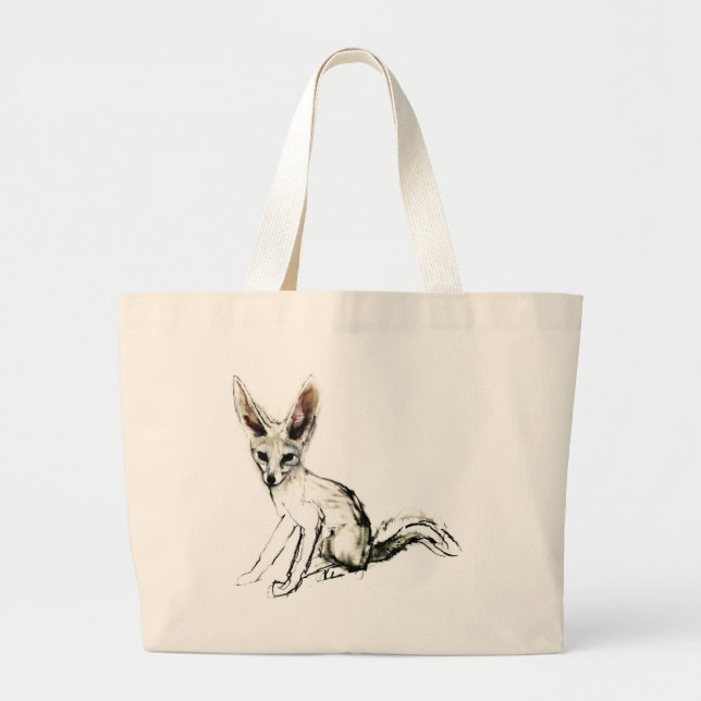 Foxy Large Tote Bag (Front)