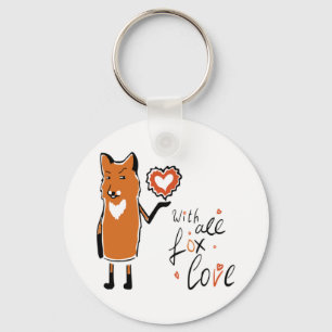 Foxy Love Key Ring