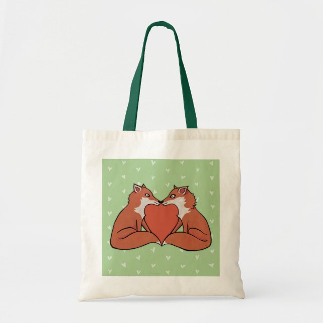 Foxy Love Tote Bag (Front)
