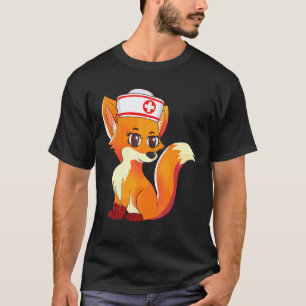 Foxy Nurse Fox Appreciation International Nurse Da T-Shirt