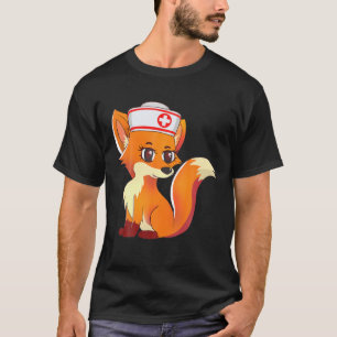 Foxy Nurse Fox Appreciation International Nurse Da T-Shirt