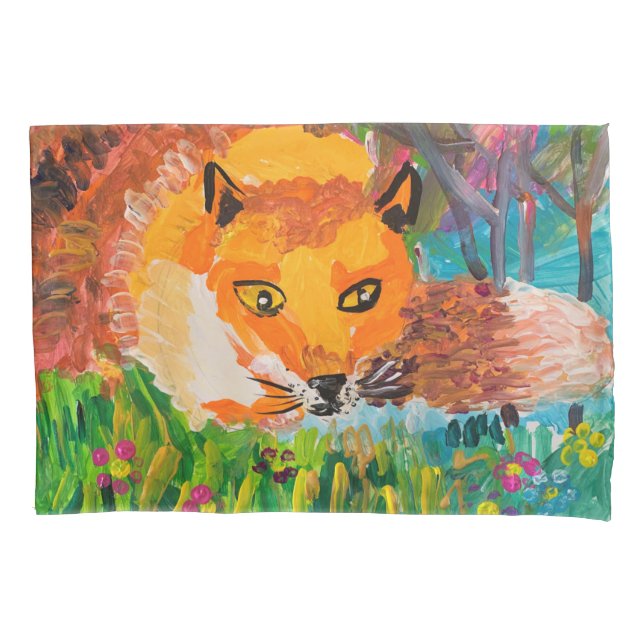 Foxy Pillowcase (Front)