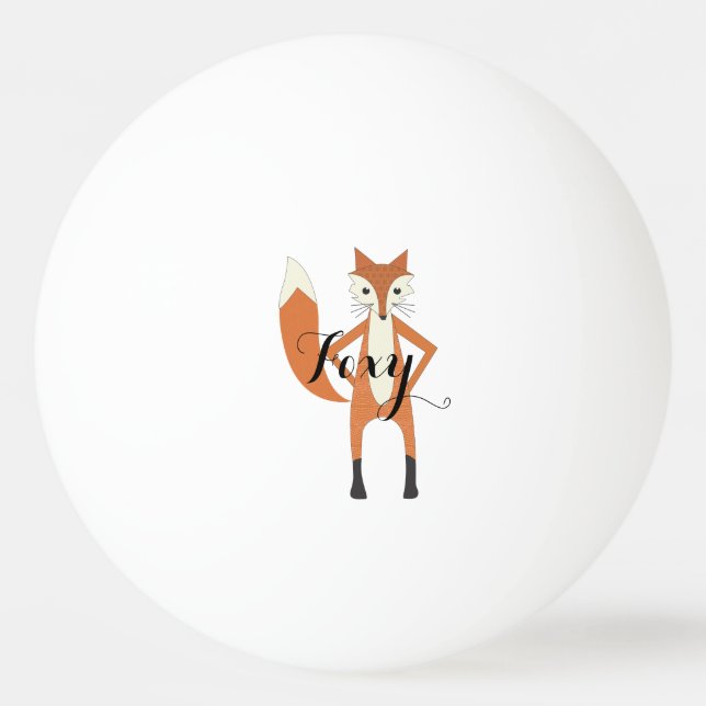 Foxy Ping Pong Ping Pong Ball (Back)