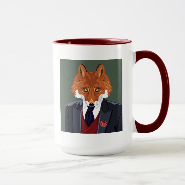 Foxy Portrait Mug (Right)