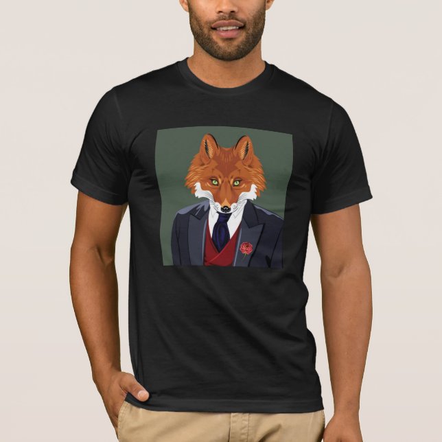 Foxy Portrait T-Shirt (Front)