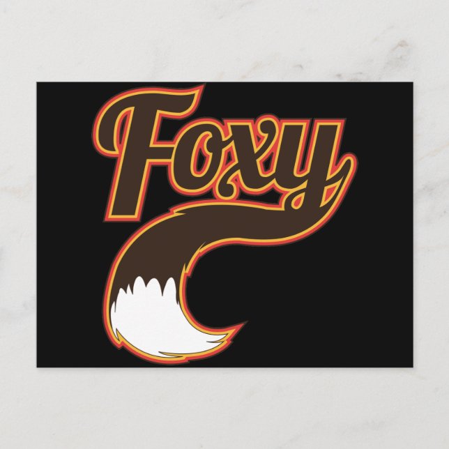 Foxy Postcard (Front)