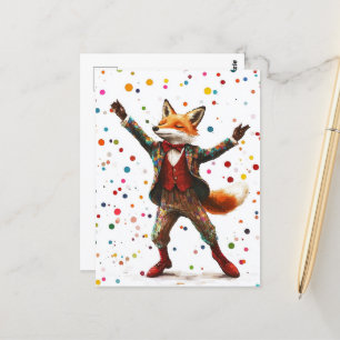 Foxy Postcard