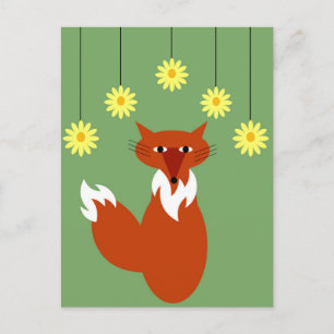 Foxy Postcard