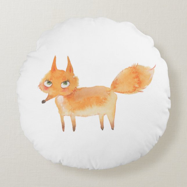 Foxy Round Cushion (Front)