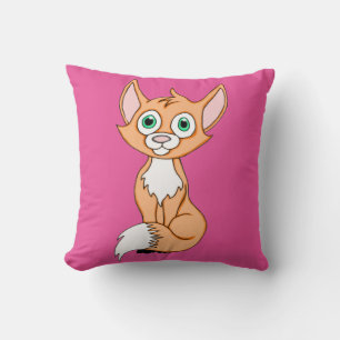 Foxy Roxy Square Pillow