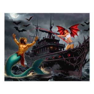 Foxy Roxy Vampire Rebel-High Seas Photo Print