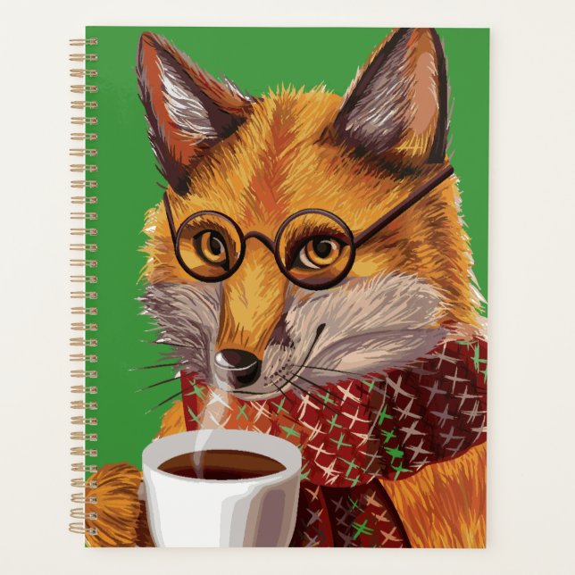 Foxy Tea Time Planner (Front)