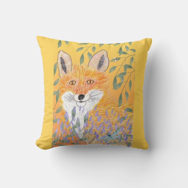 Foxy the Fox  Cushion (Front)