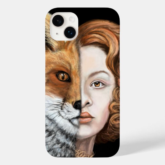Foxy Woman iPhone Case (Back)