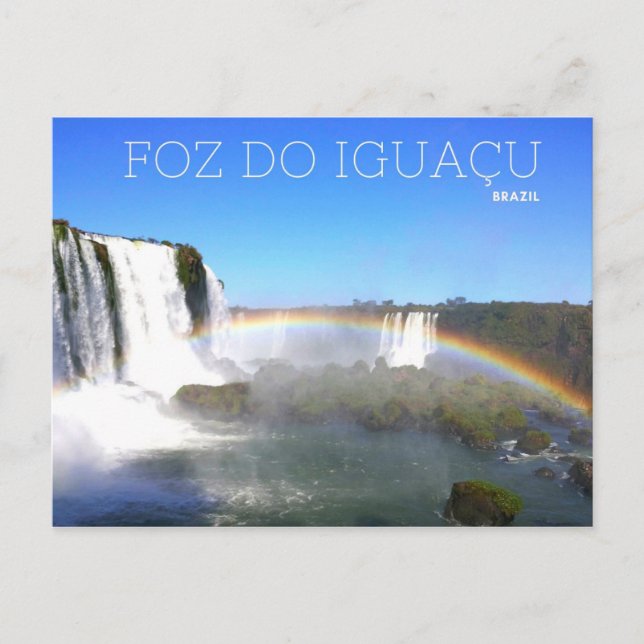 Foz do Iguaçu - Brazil Postcard (Front)