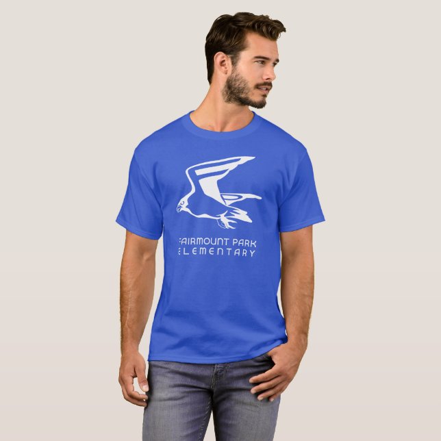 FPE Falcon Blue Mens T-Shirt (Front Full)