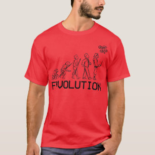 FPVolution FPV Drone Pilot Quadrocopter Racing  T-Shirt
