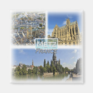 FR0131 Europe, France, Metz, Fridge Magnet