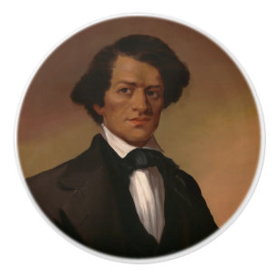 Fr3d3rick Bailey Douglass: Civil Rights Legend   Ceramic Knob