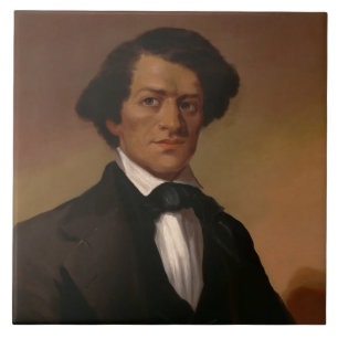 Fr3d3rick Bailey Douglass: Civil Rights Legend   Ceramic Tile