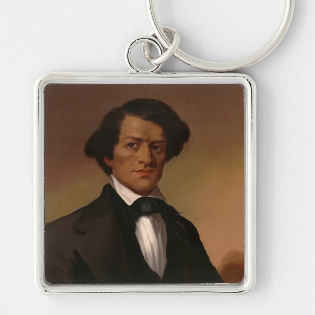 Fr3d3rick Bailey Douglass: Civil Rights Legend   Key Ring (Front)