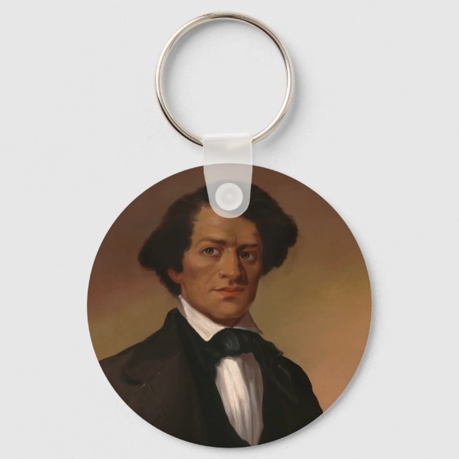Fr3d3rick Bailey Douglass: Civil Rights Legend   Key Ring (Front)
