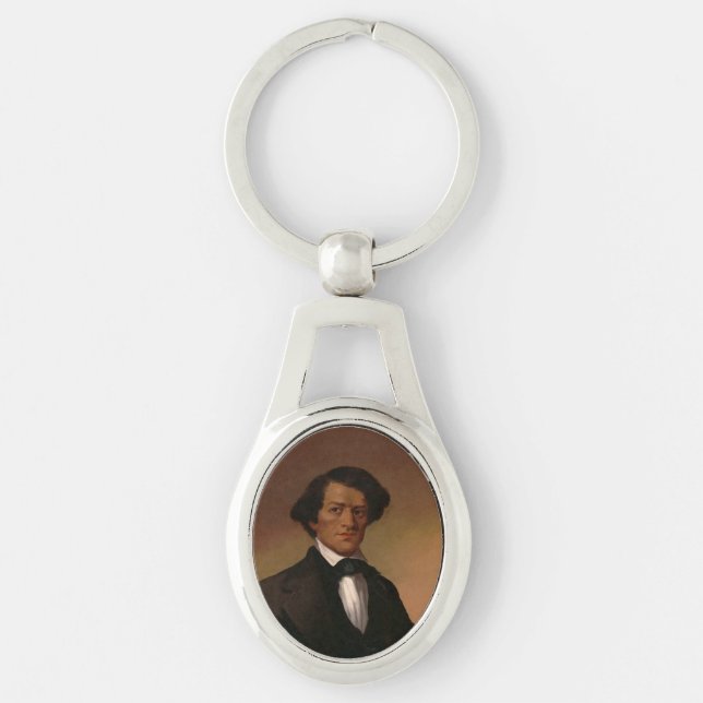 Fr3d3rick Bailey Douglass: Civil Rights Legend   Key Ring (Front)