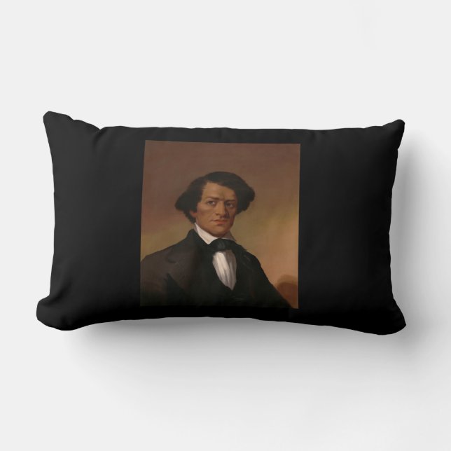 Fr3d3rick Bailey Douglass: Civil Rights Legend   Lumbar Cushion (Front)