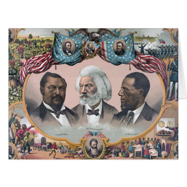 Fr3d3rick Bailey Douglass with Black Abolitionist  (Front Horizontal)