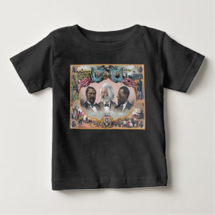 Fr3d3rick Bailey Douglass with Black Abolitionist Baby T-Shirt