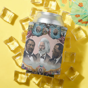 Fr3d3rick Bailey Douglass with Black Abolitionist Can Cooler