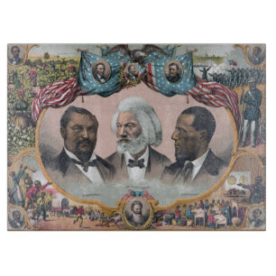 Fr3d3rick Bailey Douglass with Black Abolitionist Cutting Board