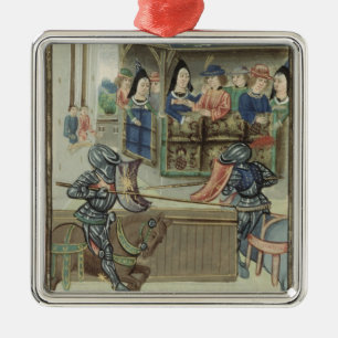 Fr.16830 f.16v Chronicle of Jacques de Lalain (vel Metal Tree Decoration