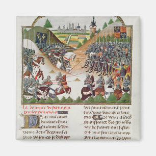 Fr 2691 f.183 Battle scene, by Jehan Charetier Magnet