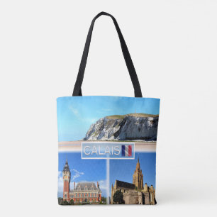 FR Calais - Cap Blanc Nez - Hotel de Ville - Tote Bag