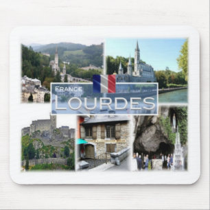 FR France - Lourdes - Basílica of Rosário - Mouse Pad