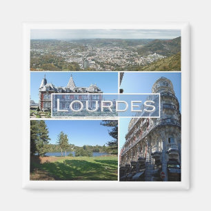 FR * France - Lourdes Magnet