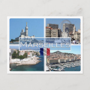 FR France - Marseilles - Postcard