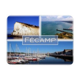 FR France - Normandy - Fécamp - Harbour - Magnet