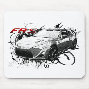 FR-S in swirls Mouse Pad