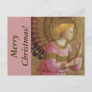 Fra Angelico Angel Christmas postcard