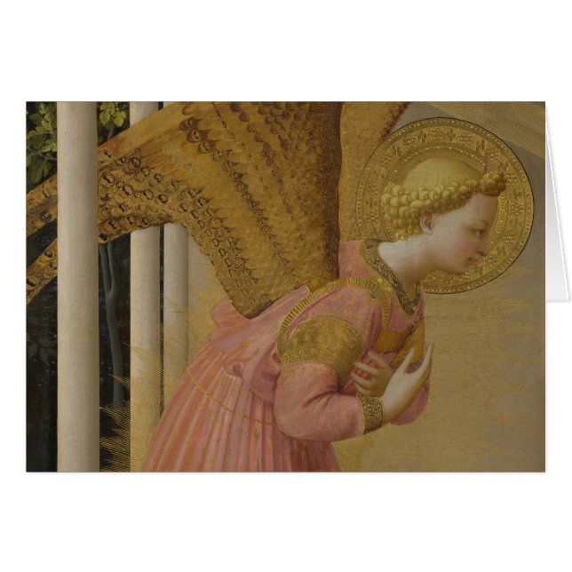 Fra Angelico Annunciation angel CC0817 Card (Front Horizontal)