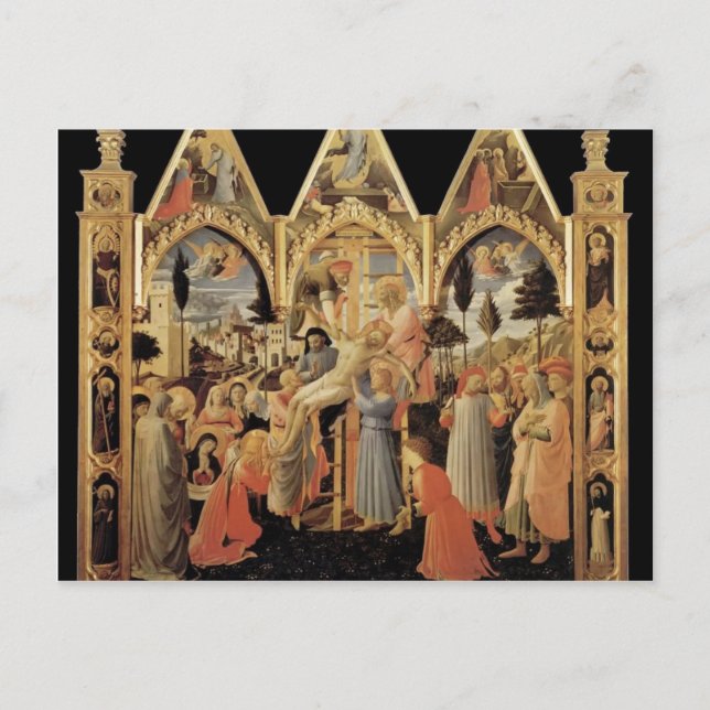 Fra Angelico- Deposition from the Cross Postcard (Front)