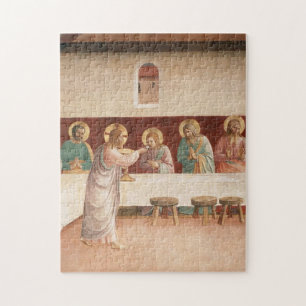 Fra Angelico- Institution Of The Eucharist Jigsaw Puzzle