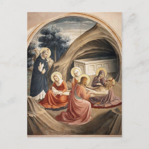 Fra Angelico- Lamentation over Christ Postcard