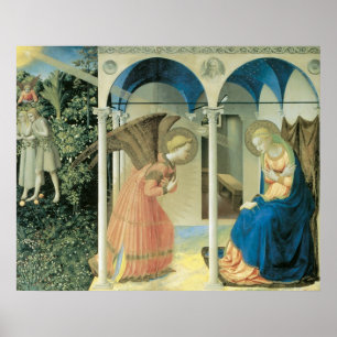 Fra Angelico - The Annunciation Poster