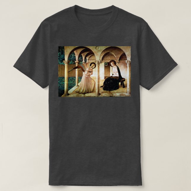 Fra Angelico The Annunciation T-Shirt (Design Front)